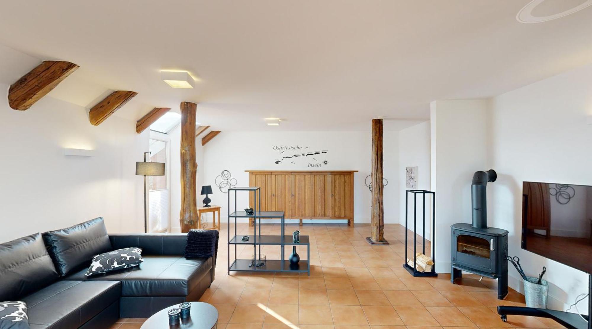 Gulfhof-Ferien Briese Apartment Grossheide ภายนอก รูปภาพ